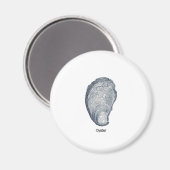 Oyster Logo Magneet (Voorkant / Achterkant)