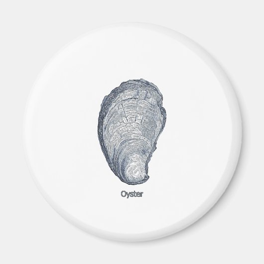 Oyster Logo Magneet (Voorkant)