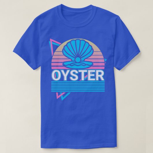 Oyster Pearl Shell Retro Gift T-shirt (Design voorkant)