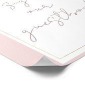 Oyster Pink & Gold Moderne Mariage Livre d'or (Coin)