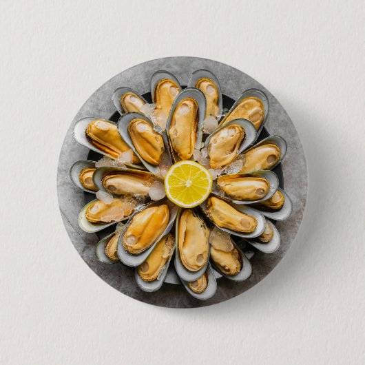 Oyster Platter Ronde Button 5,7 Cm (Voorkant)