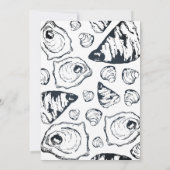 Oyster Rehearsal Dinner Invitation Kaart (Achterkant)