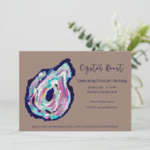 Oyster Roast Anniversaire Invitation (Debout devant)