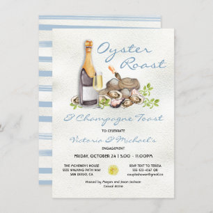 Oyster Roast Bake Party Invitation Kaart