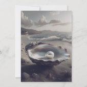 Oyster Roast Couples Douche Invitation (Dos)