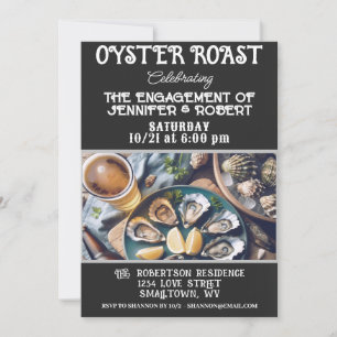 Oyster Roast Couples Douche Invitation