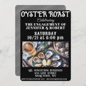 Oyster Roast Invitation Kaart (Voorkant / Achterkant)