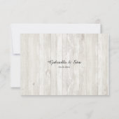 Oyster Roast Seafood Parti nautique RSVP Réponse (Dos)