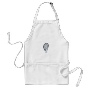 Oyster Shell Logo Standaard Schort