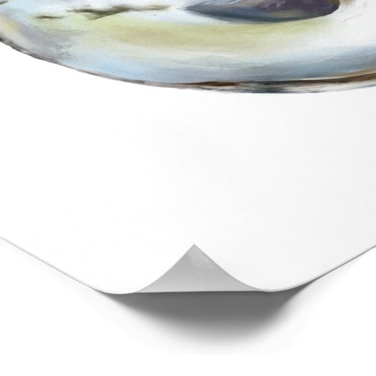 Oyster Shell Poster (Hoek)