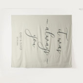 Oyster Shells Trouwbanner Tapestry Wandkleed (Voorkant (horizontaal))