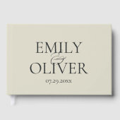 Oyster Shells Wedding Gastenboek (Voorkant)