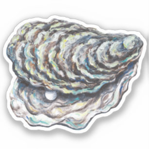 Oyster Vinyl Sticker