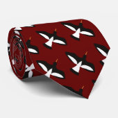 Oystercatcher Stropdas (Opgerold)