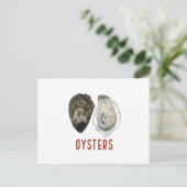 OYSTERS BRIEFKAART (Staand voorkant)