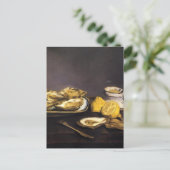 Oysters - Édouard Manet Briefkaart (Staand voorkant)