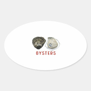 OYSTERS OVALE STICKER