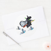 OZ ALS JE DENKT DAT IK EEN SLEUTEL BEN. RONDE STICKER (Envelop)