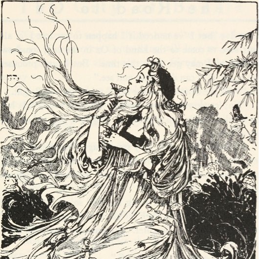  Oz Art Nouveau Goddess "Polychrome" T-shirt