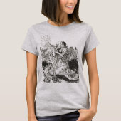  Oz Art Nouveau Goddess "Polychrome" T-shirt (Voorkant)