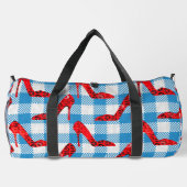 Oz Blue Gingham Ruby slippers Plunjezak (Achterkant)