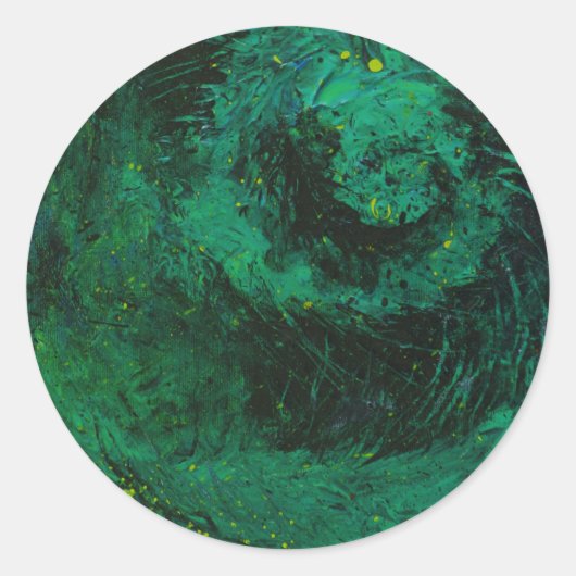 Oz Ronde Sticker (Voorkant)