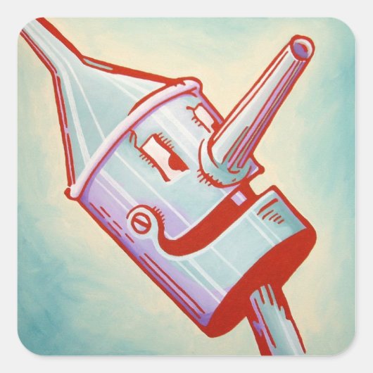 Oz Sticker - Tin Man (Voorkant)