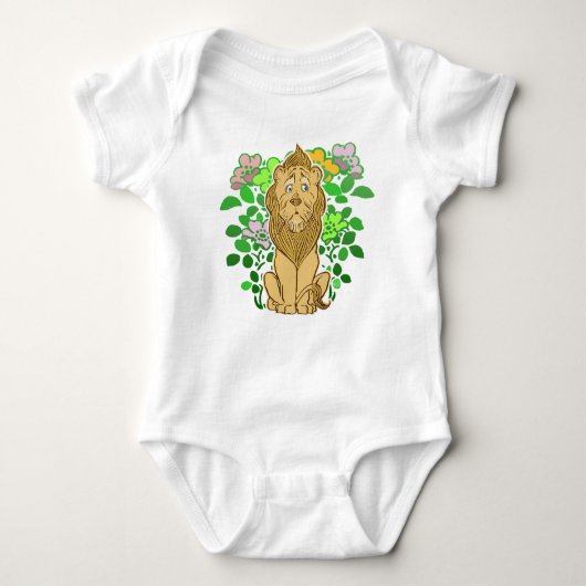 Oz - T-shirt van laffe Lion (Voorkant)