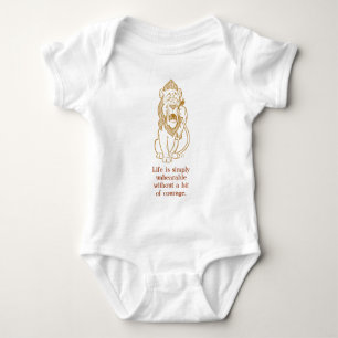Oz - Teary Eyed Cowarly Lion T-shirt