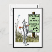Oz - Tin-Man Briefkaart (Voorkant / Achterkant)