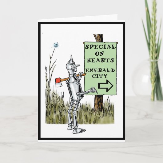 Oz - Tin Man Kaart (Voorkant)