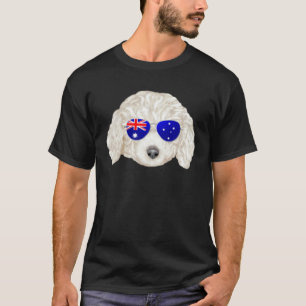OZ Vlag Witte Poodle Hond Australië Zak T-shirt