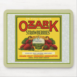 Ozark aardbeien muismat
