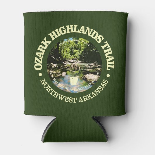 Ozark Highlands Trail (rood) Blikjeskoeler (Voorkant)