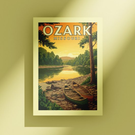  Ozark Missouri Briefkaart
