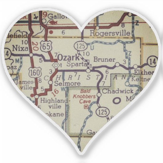 Ozark MO Sticker (Voorkant)