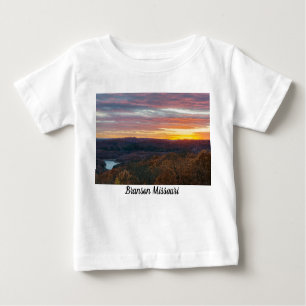 Ozark Mountains Autumn Sunset Baby T-shirt