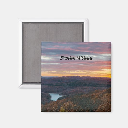 Ozark Mounts Automne Sunset Magnet (Recto/Verso)