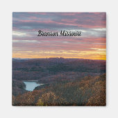 Ozark Mounts Automne Sunset Magnet (Devant)