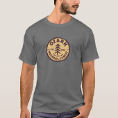 Ozark National Forest Arkansas Laptop Luggage Bump T-shirt (Voorkant)