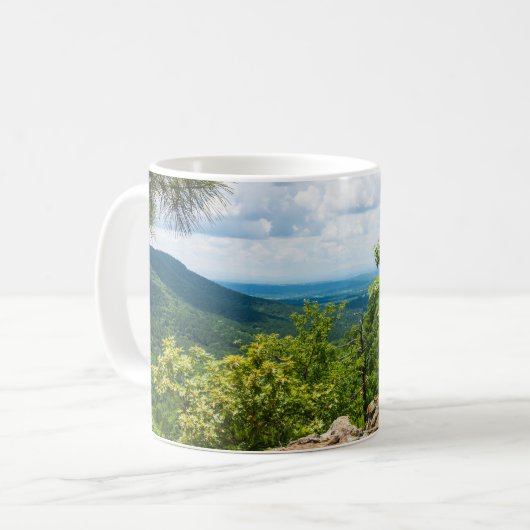 Ozark National Forest Cliff View Coffee Mug (Devant gauche)
