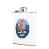 Ozark National Schilderachtig Riverways Heupfles (Links)