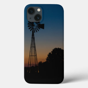Ozark Sunset Windmill iPhone 13 Hoesje