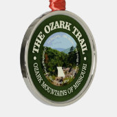 Ozark Trail (rood) Metalen Ornament (Rechts)