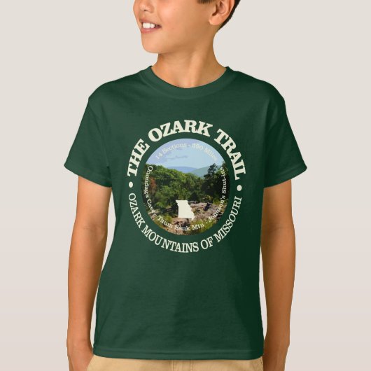 Ozark Trail (rood) T-shirt (Voorkant)