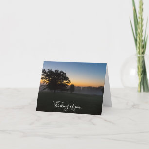 Ozarks August Dawn denking You Card Kaart
