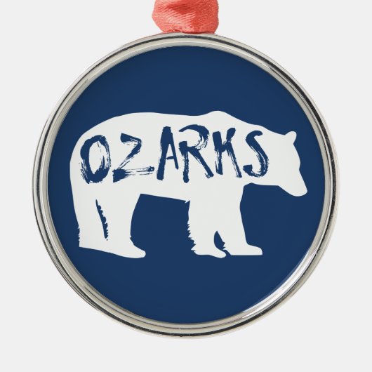 Ozarks Beer Metalen Ornament (Voorkant)