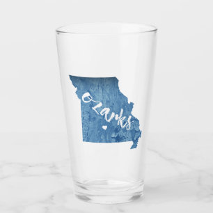 Ozarks, Missouri Wood Grain Glas