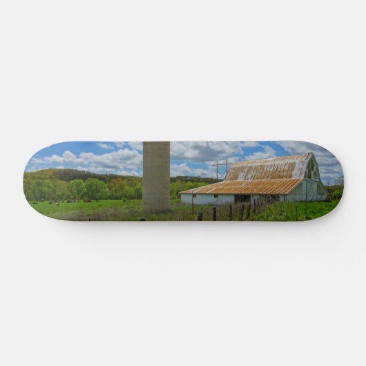 Ozarks Old Barn et Silo Skateboard (Horz)