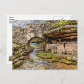 Ozarks Waterfall under Bridge Briefkaart (Voorkant / Achterkant)